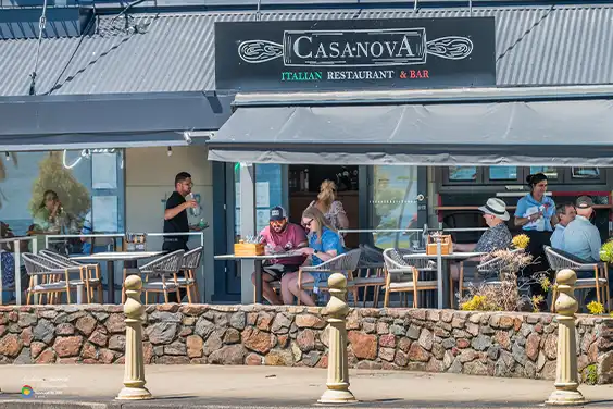 Casa Nova Italian Toronto Restaurant Outdoor Dining